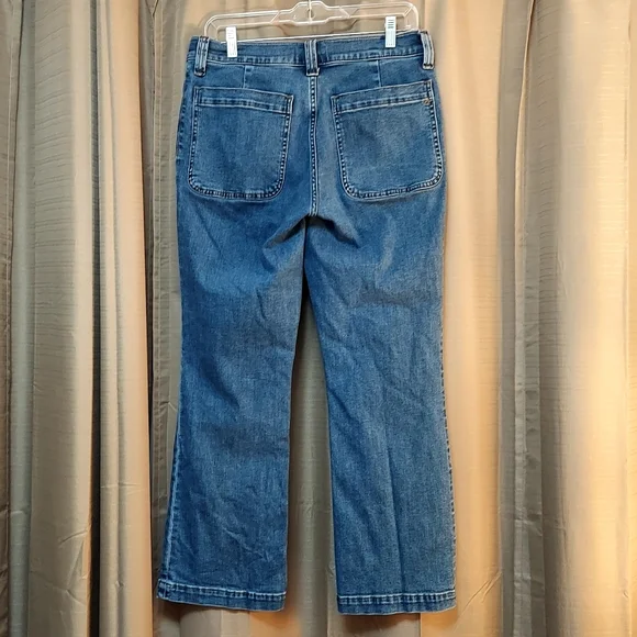 Madewell Mid-rise Kick Out Jeans Size 30 - Picture 5 of 14